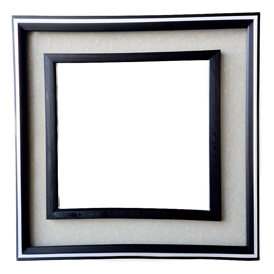 Contemporary Black Frame Png Mmh66 PNG image