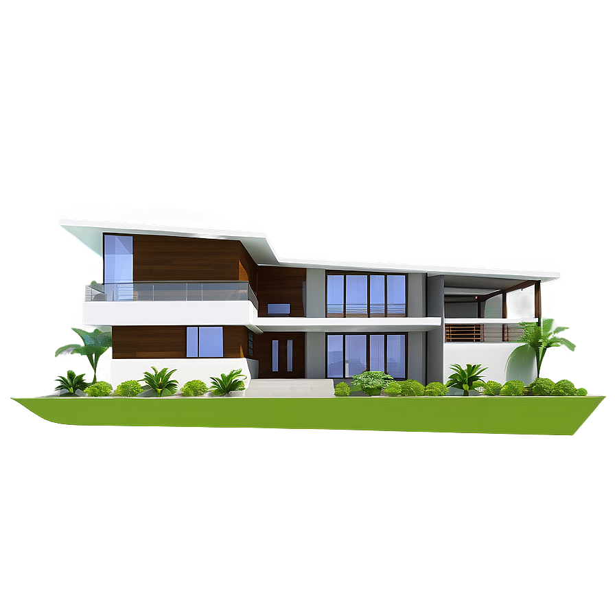 Contemporary Home Architecture Png 46 PNG image