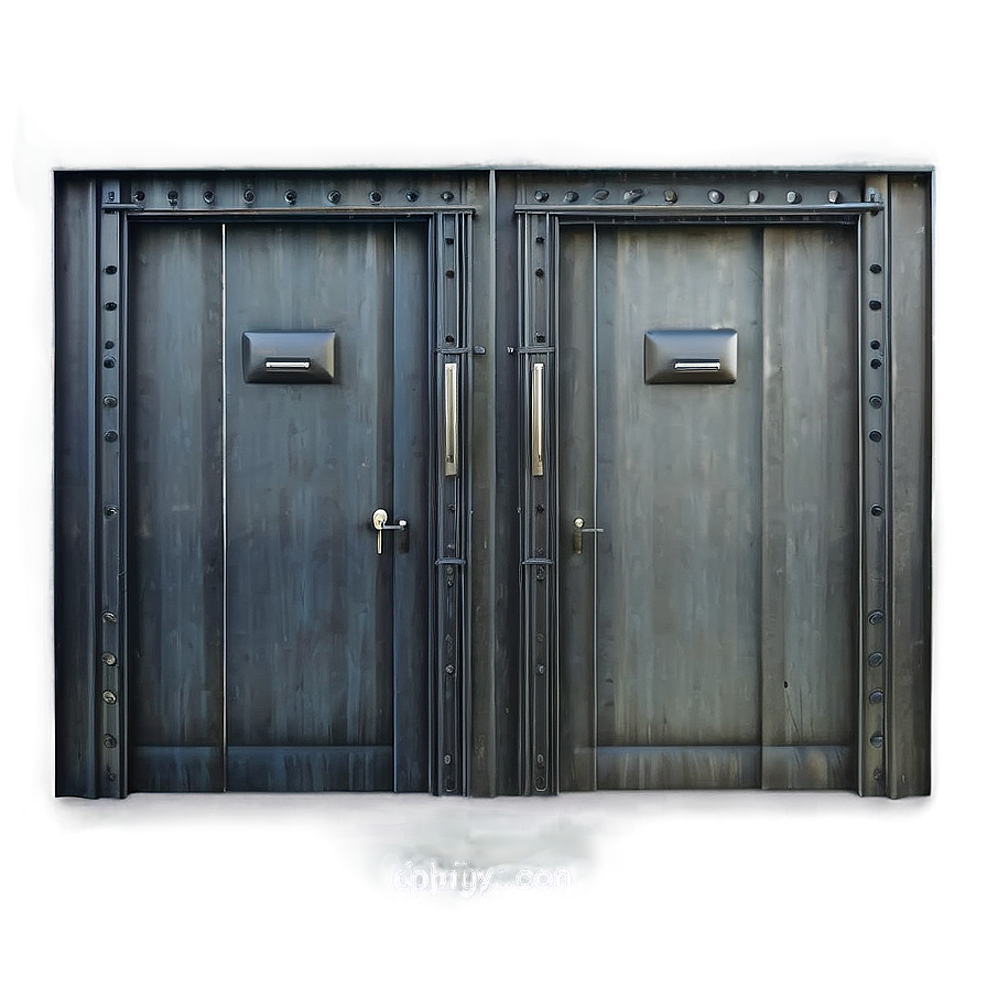 Contemporary Metal Door Png 15 PNG image