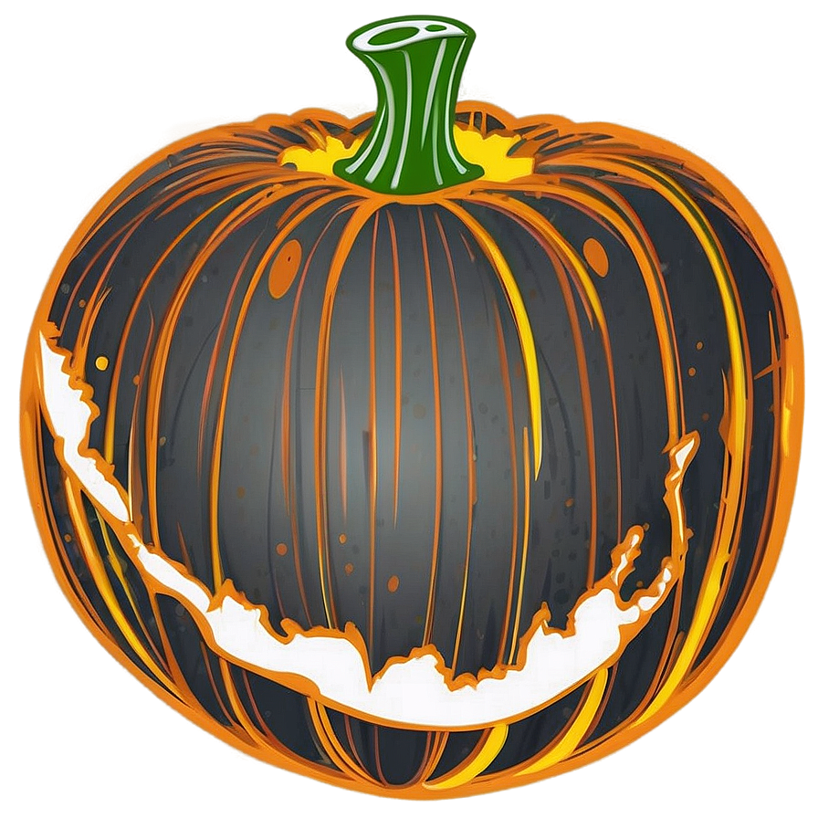 Contemporary Pumpkin Outline Png Ggp PNG image