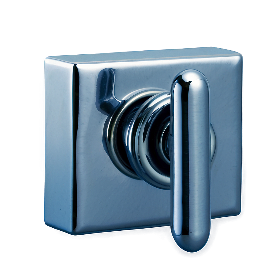 Contemporary Square Doorknob Png 36 PNG image