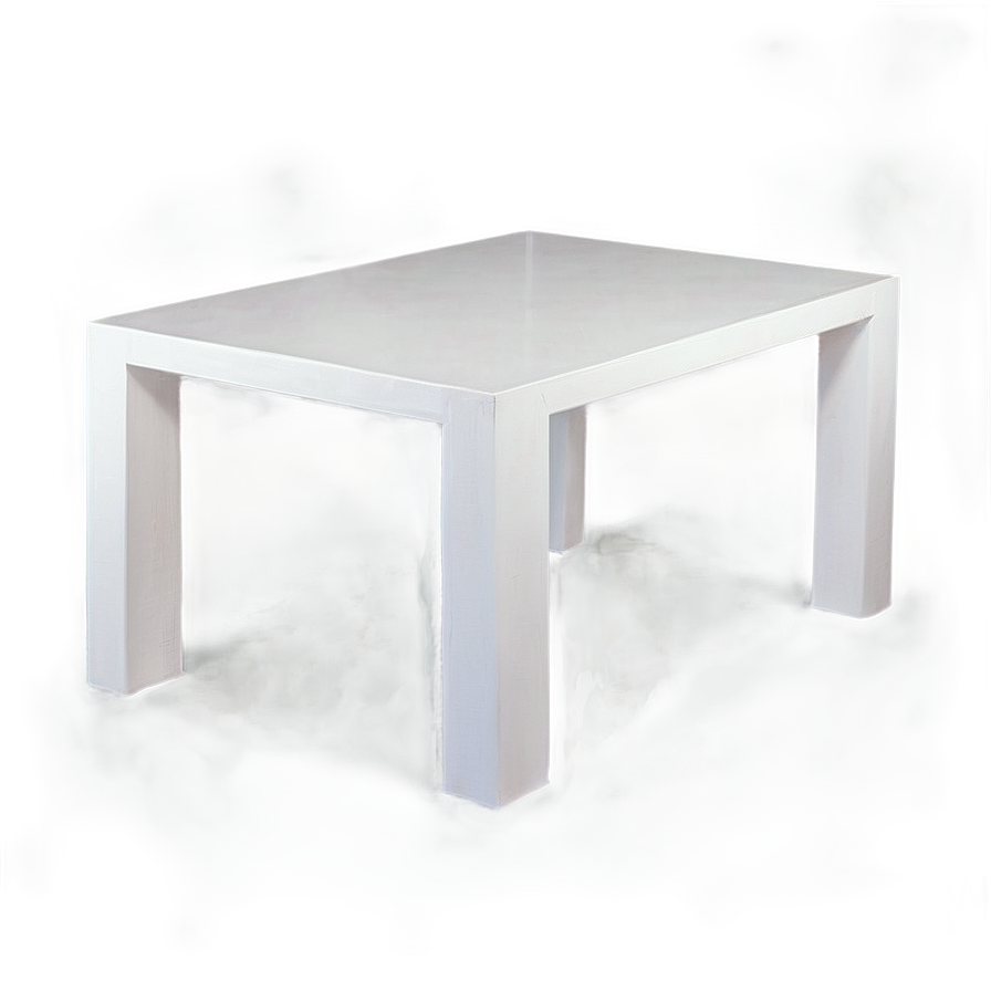 Contemporary White Table Png 81 PNG image