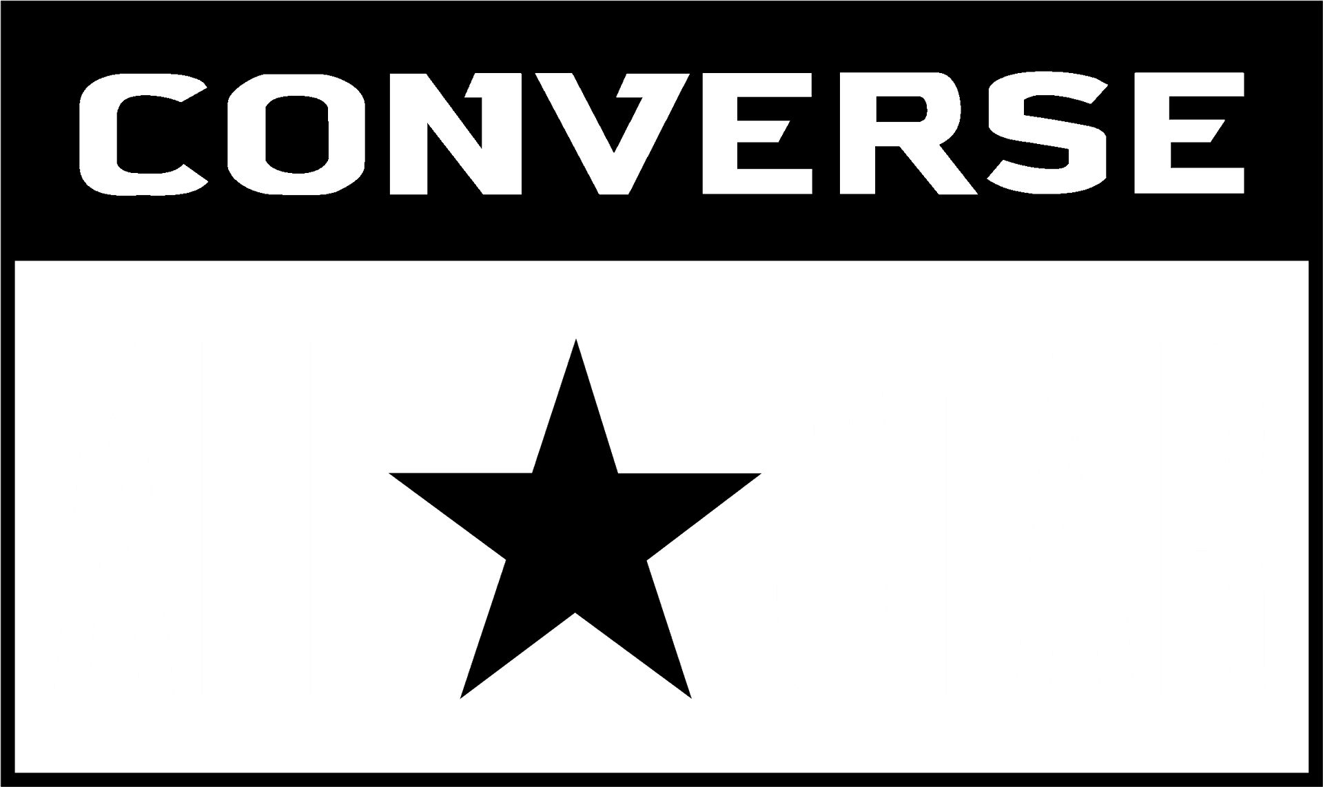 Converse All Star Logo PNG image