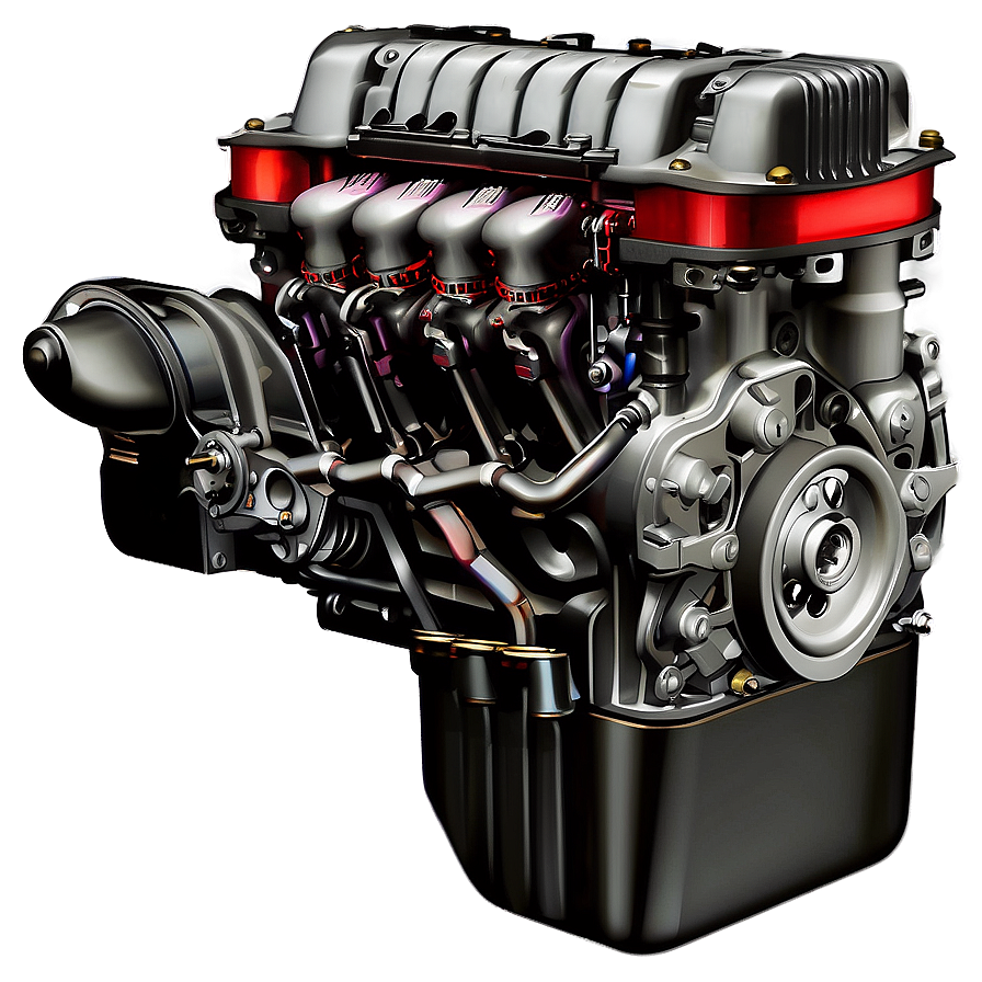 Convertible Car Engine Assembly Png 21 PNG image