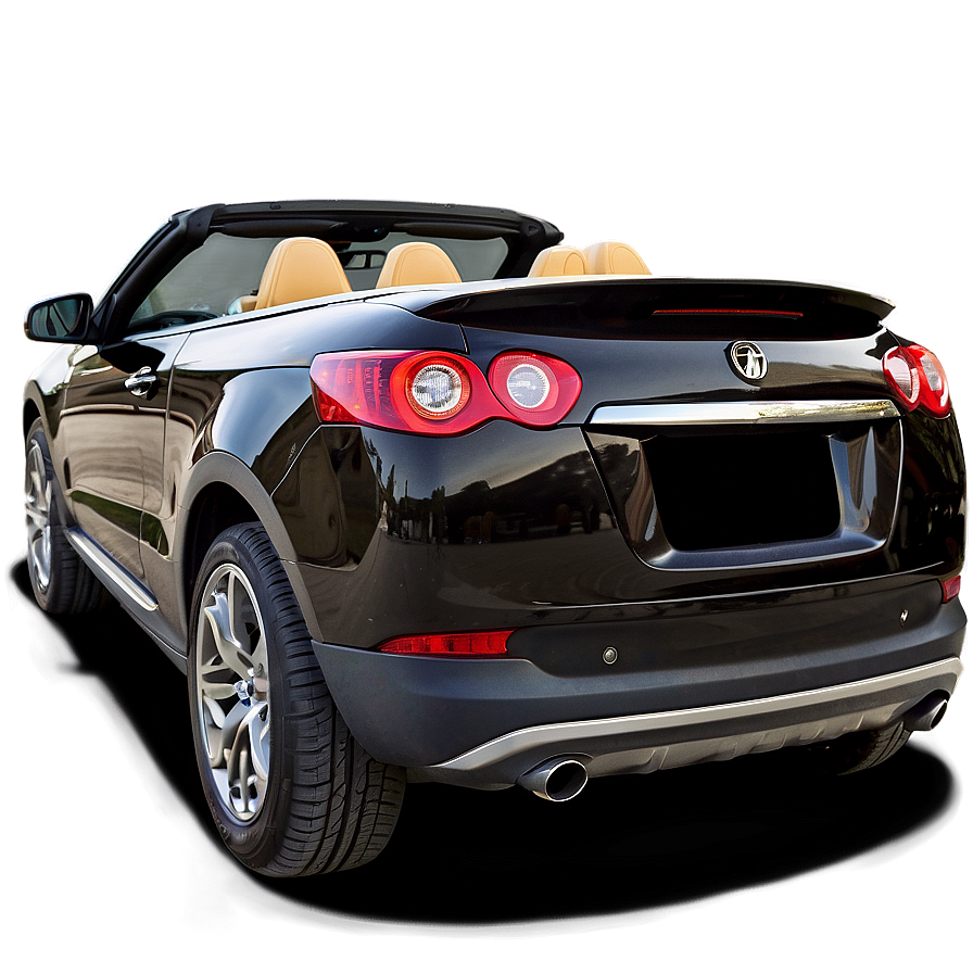 Convertible Car Rear Png Kqq PNG image