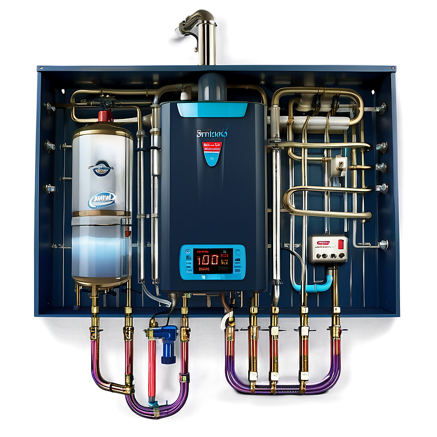 Converting To A Tankless Water Heater Png Llj PNG image