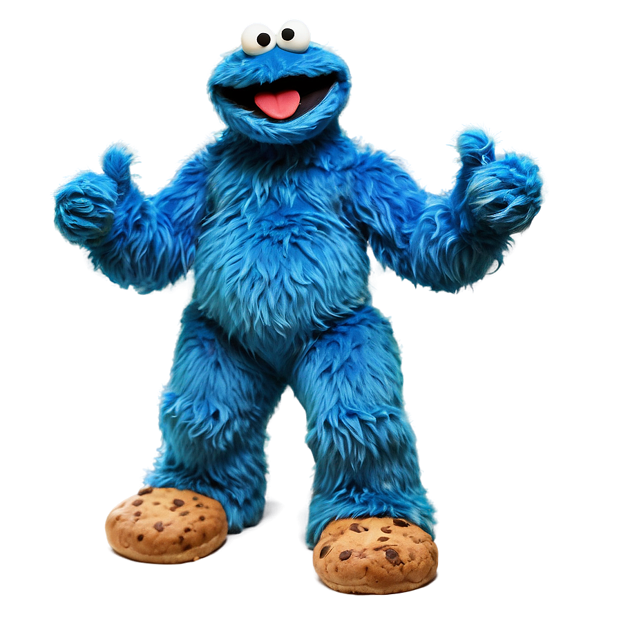 Cookie Monster Mascot Png Cvc PNG image