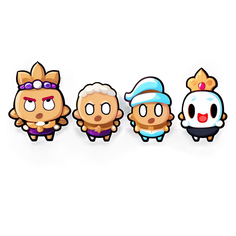 Cookie Run Kingdom Game Characters Png 06282024 PNG image