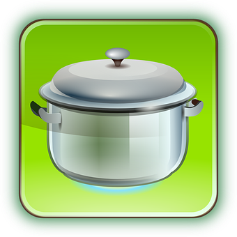 Cooking Pot Icon PNG image