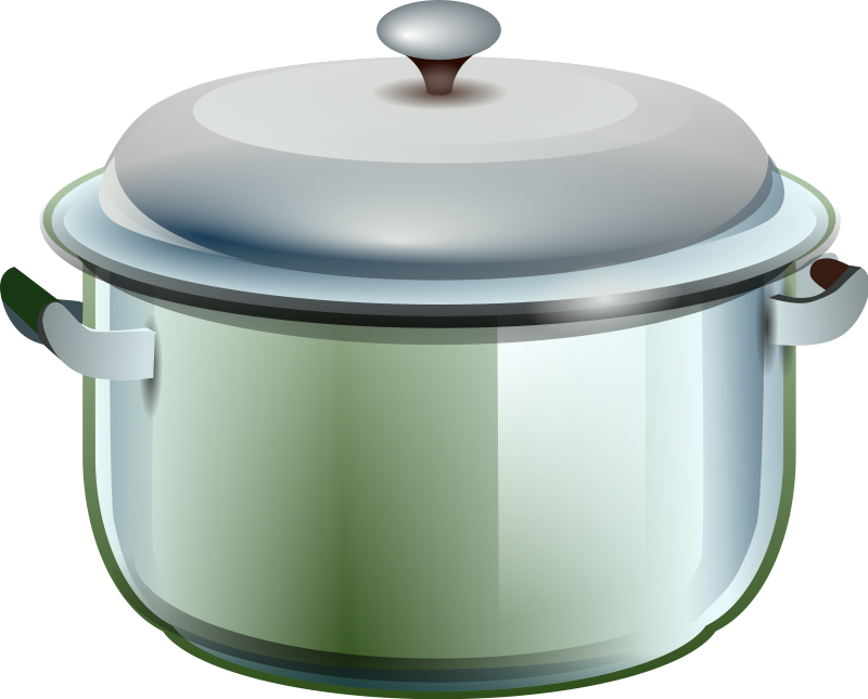 Cooking Pot Vector Illustration PNG image