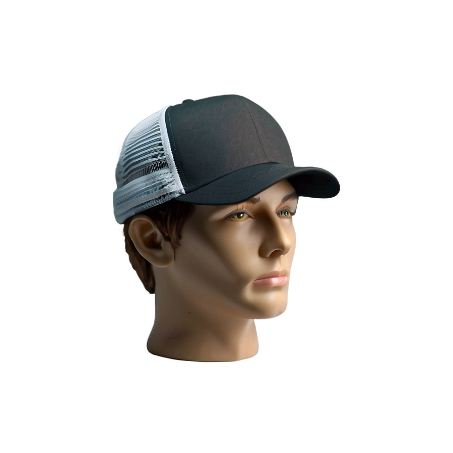 Cool Black Trucker Hat Png 97 PNG image