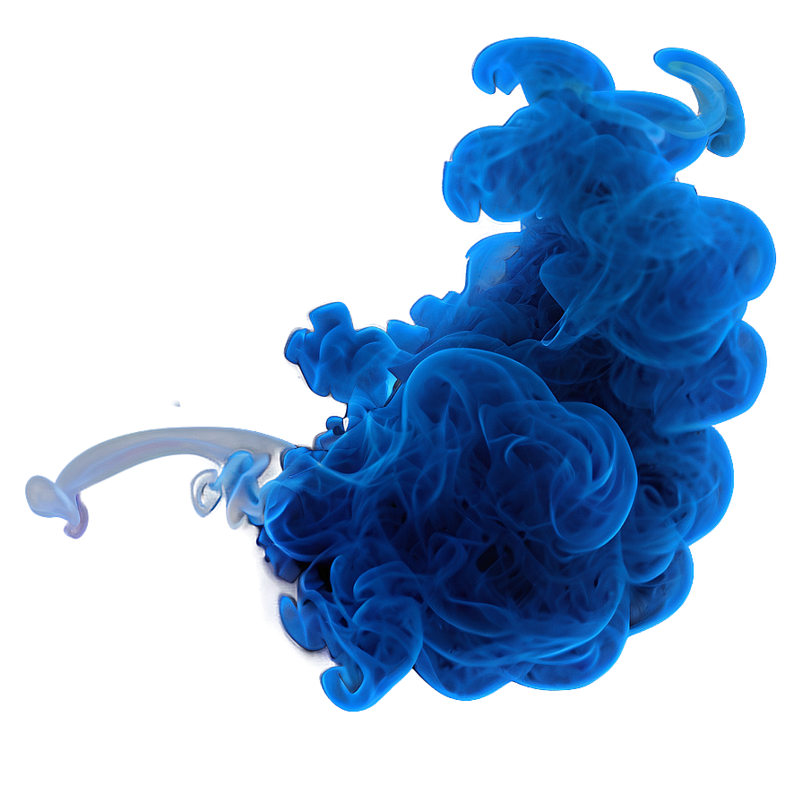 Cool Blue Smoke Png 89 PNG image