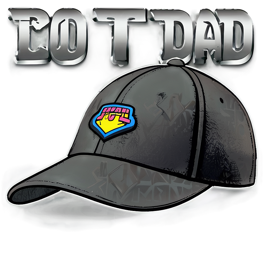 Cool Dad Cap Outline Png 06272024 PNG image