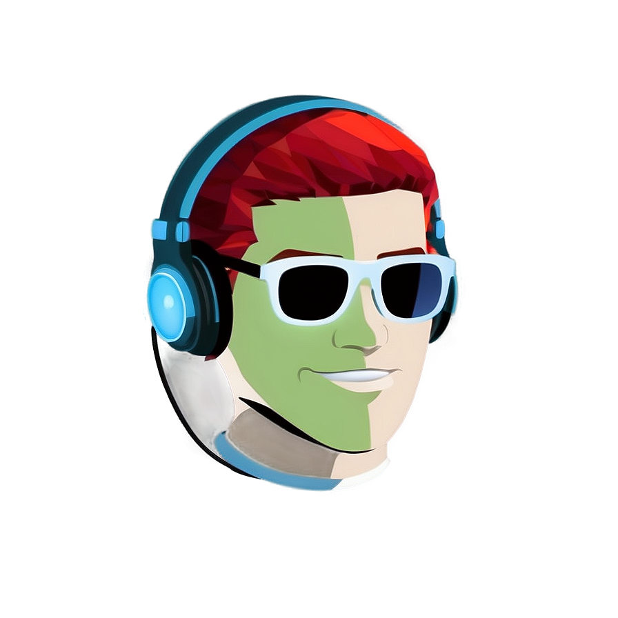 Cool Guy Gamer Avatar Png Wci2 PNG image