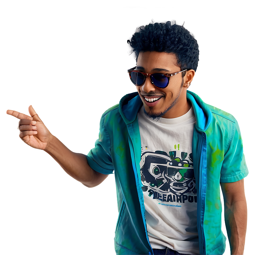 Cool Guy Graffiti Art Png Nnl36 PNG image