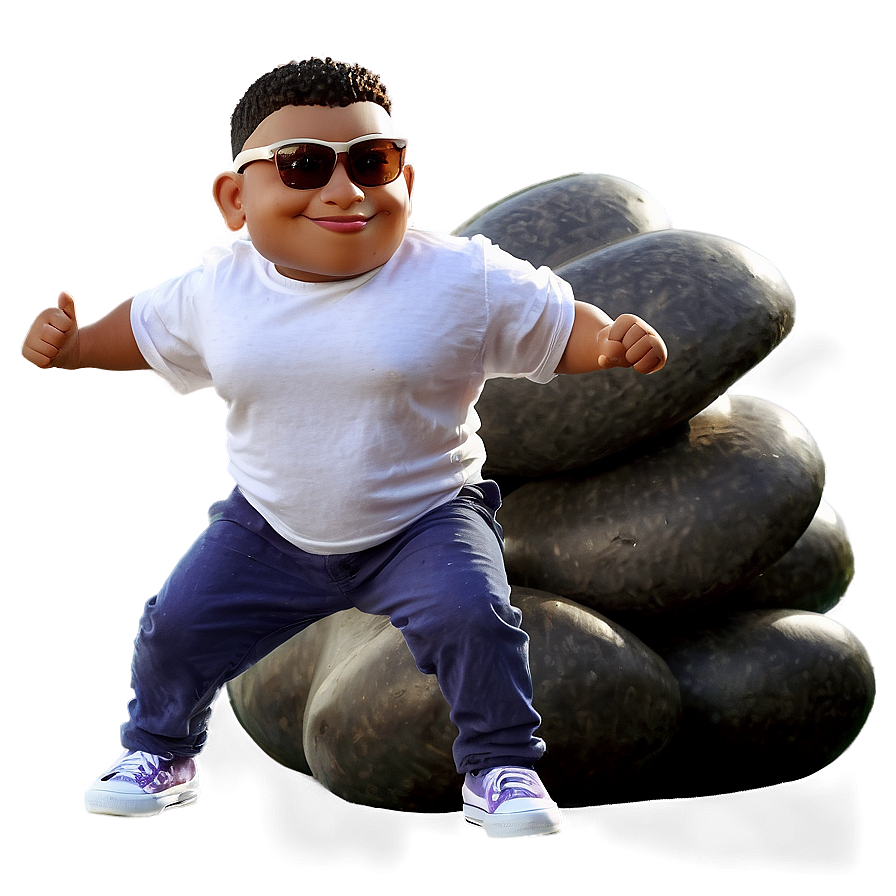 Cool Guy In A Battle Pose Png 6 PNG image