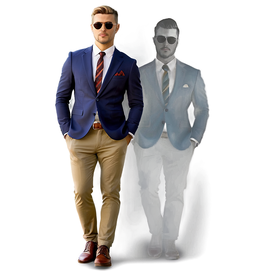 Cool Guy In Suit Png 06252024 PNG image