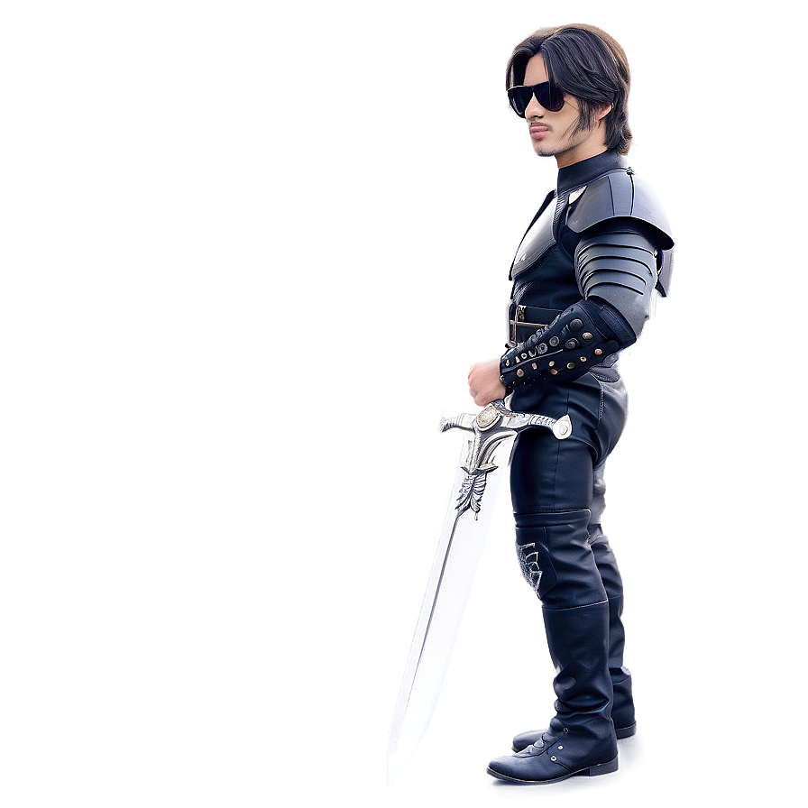 Cool Guy With A Sword Png 82 PNG image