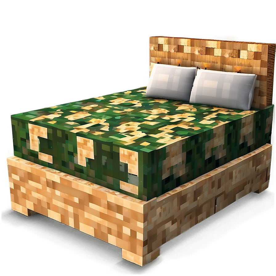 Cool Minecraft Bed Ideas Png 35 PNG image