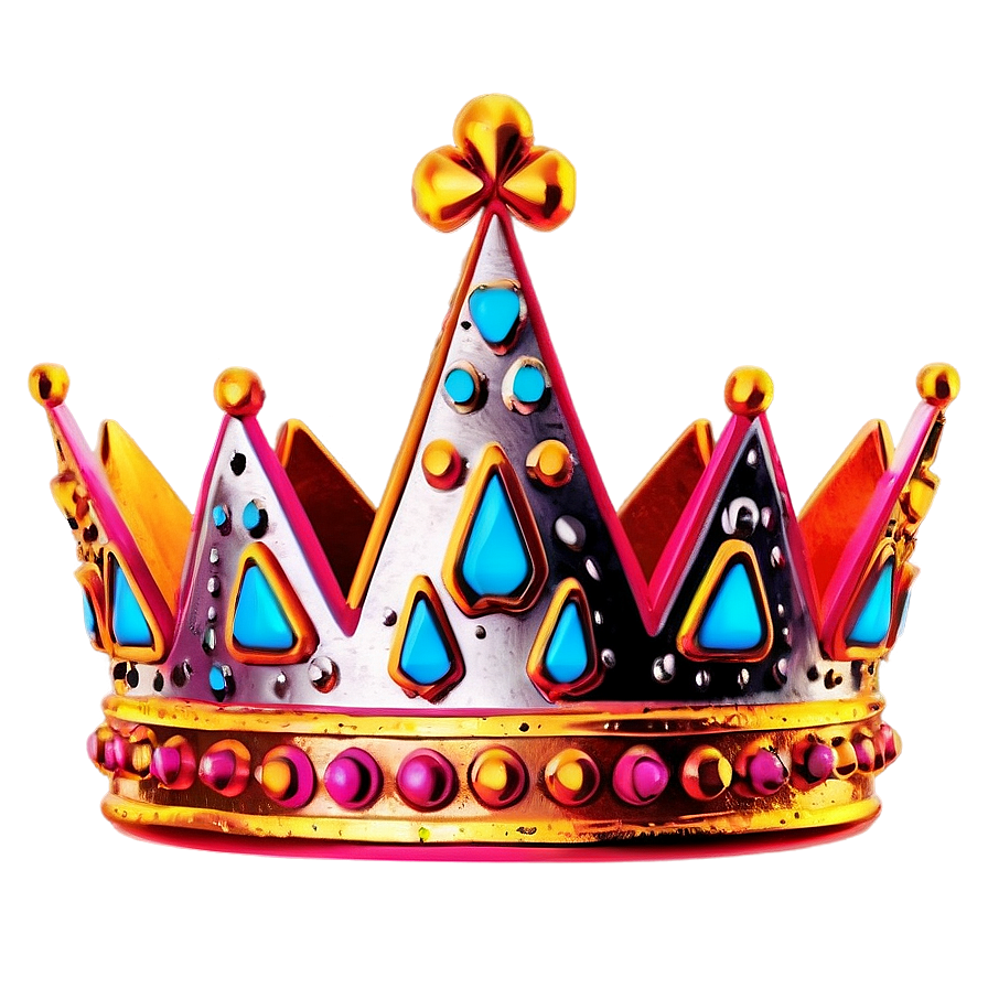 Cool Neon Crown Png 06272024 PNG image