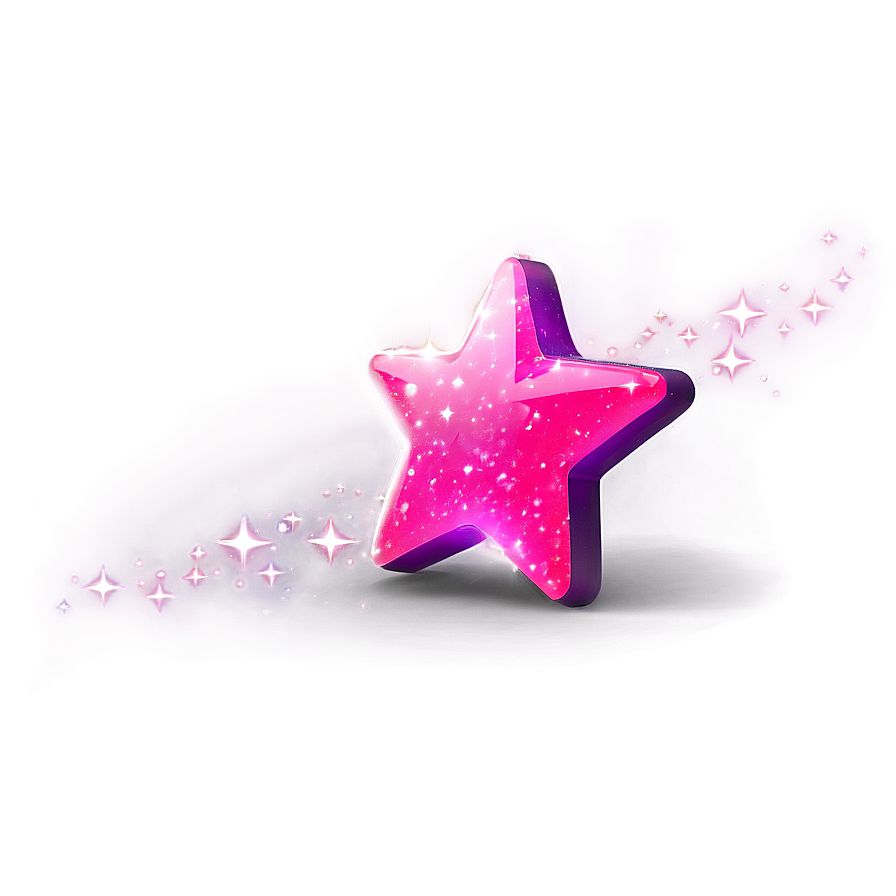 Cool Pink Stars Png Iye PNG image