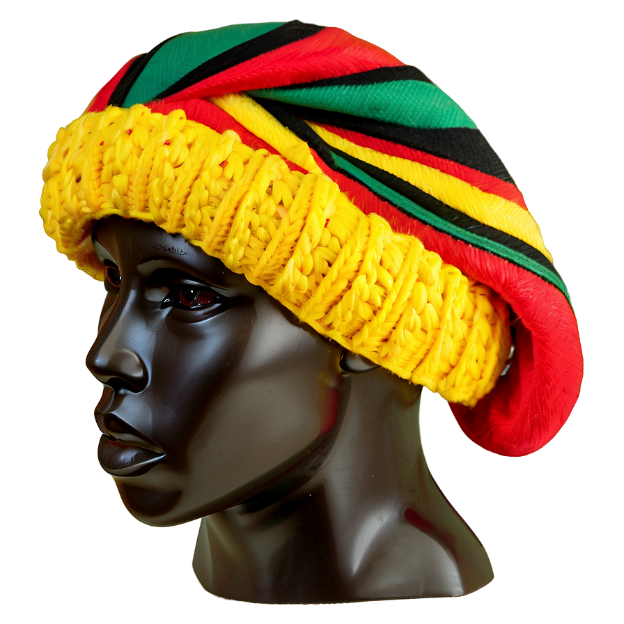 Cool Rasta Hat Design Png 06282024 PNG image