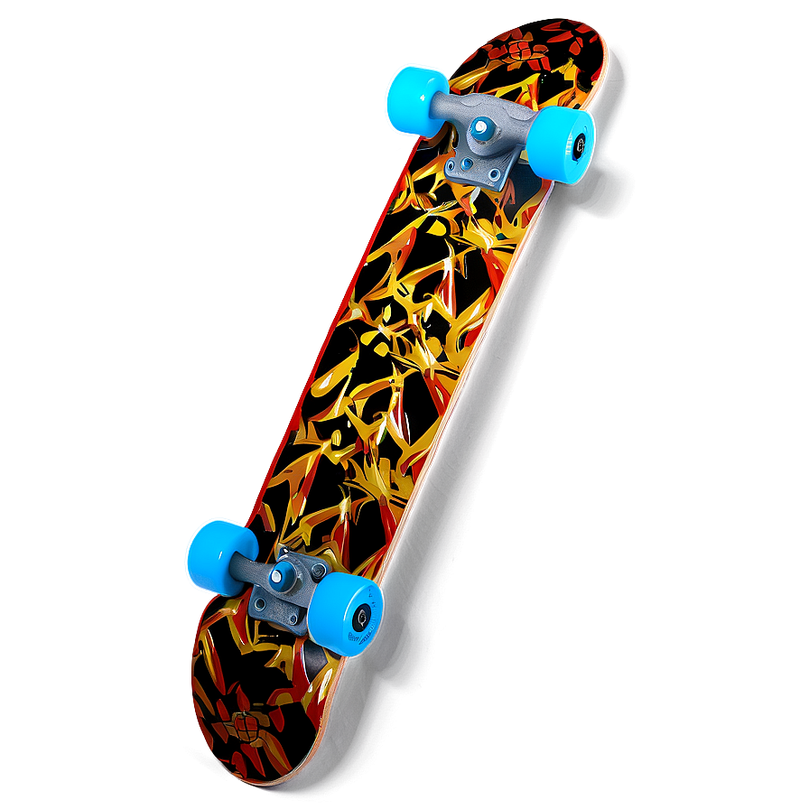 Cool Skateboard Png 06262024 PNG image