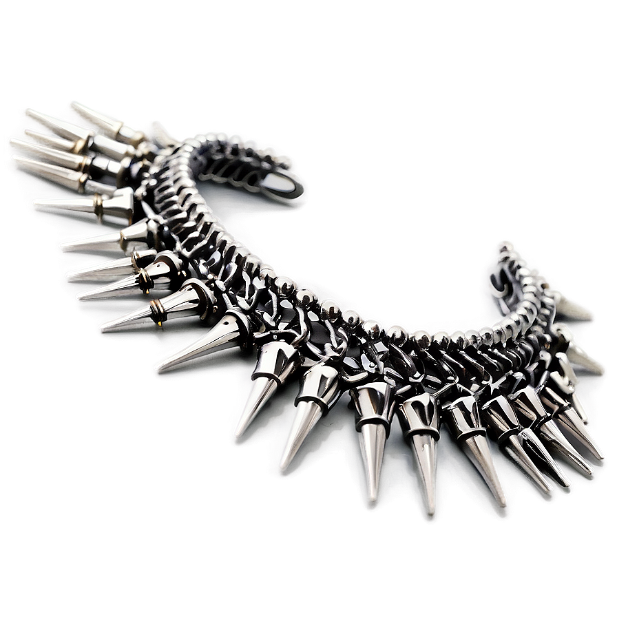 Cool Spiked Choker For Outfits Png 06282024 PNG image