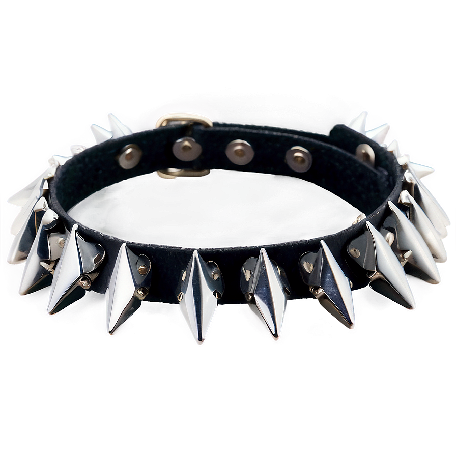 Cool Spiked Choker For Outfits Png 59 PNG image