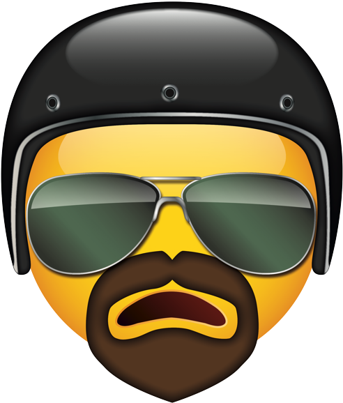 Cool Sunglasses Emoji Face PNG image