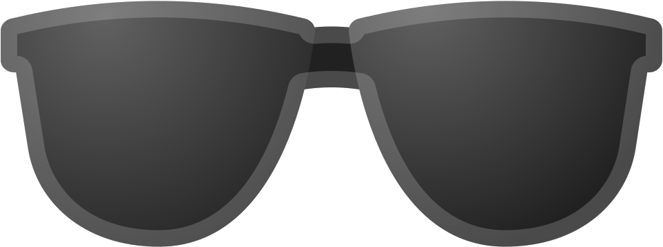 Cool Sunglasses Emoji Graphic PNG image