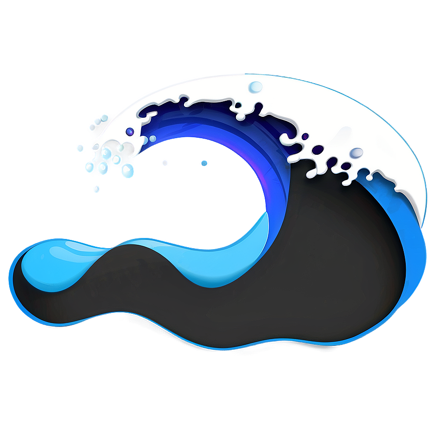 Cool Wave Emoji Png 06212024 PNG image