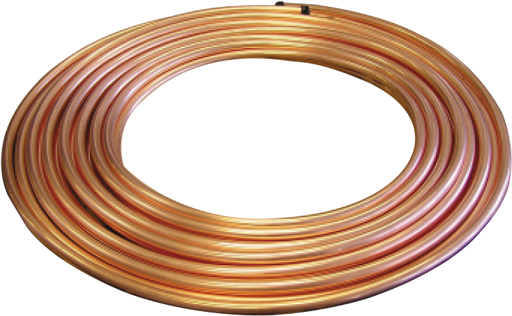 Copper Coil Wire Roll PNG image