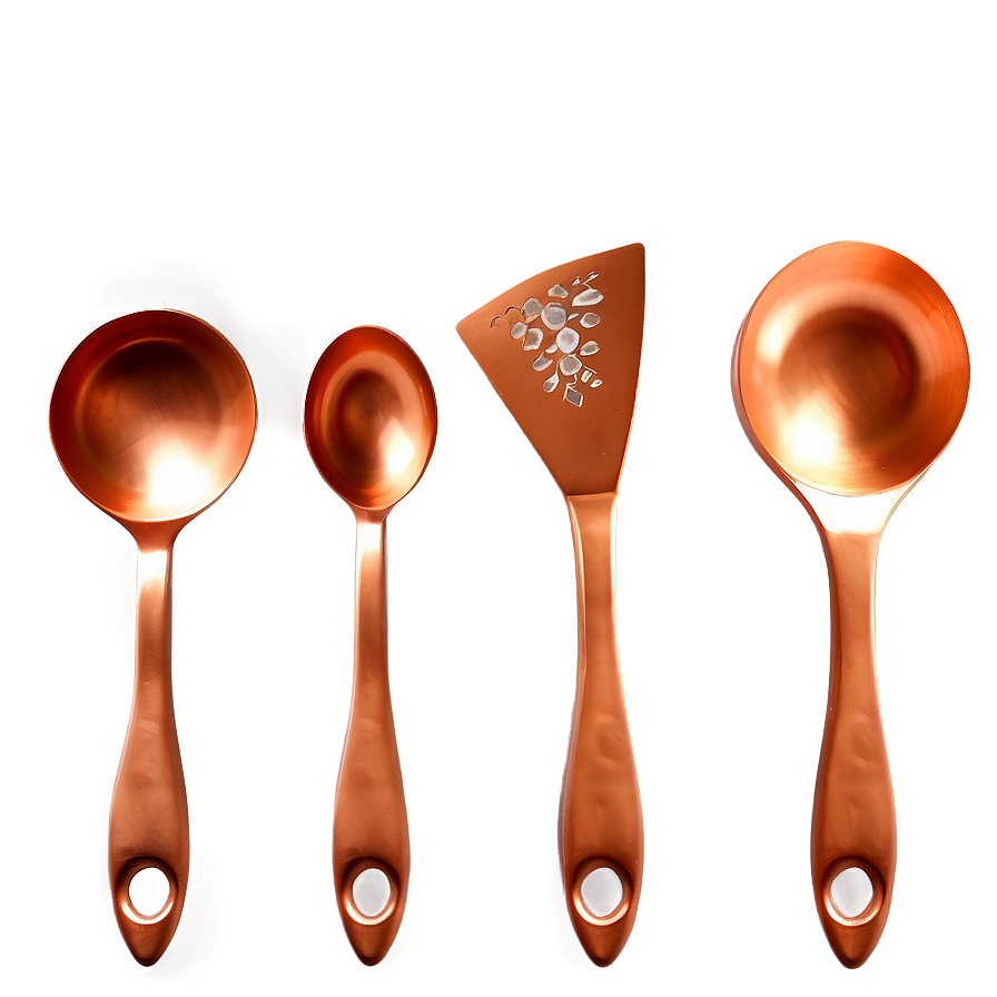 Copper Cooking Utensils Png 06212024 PNG image