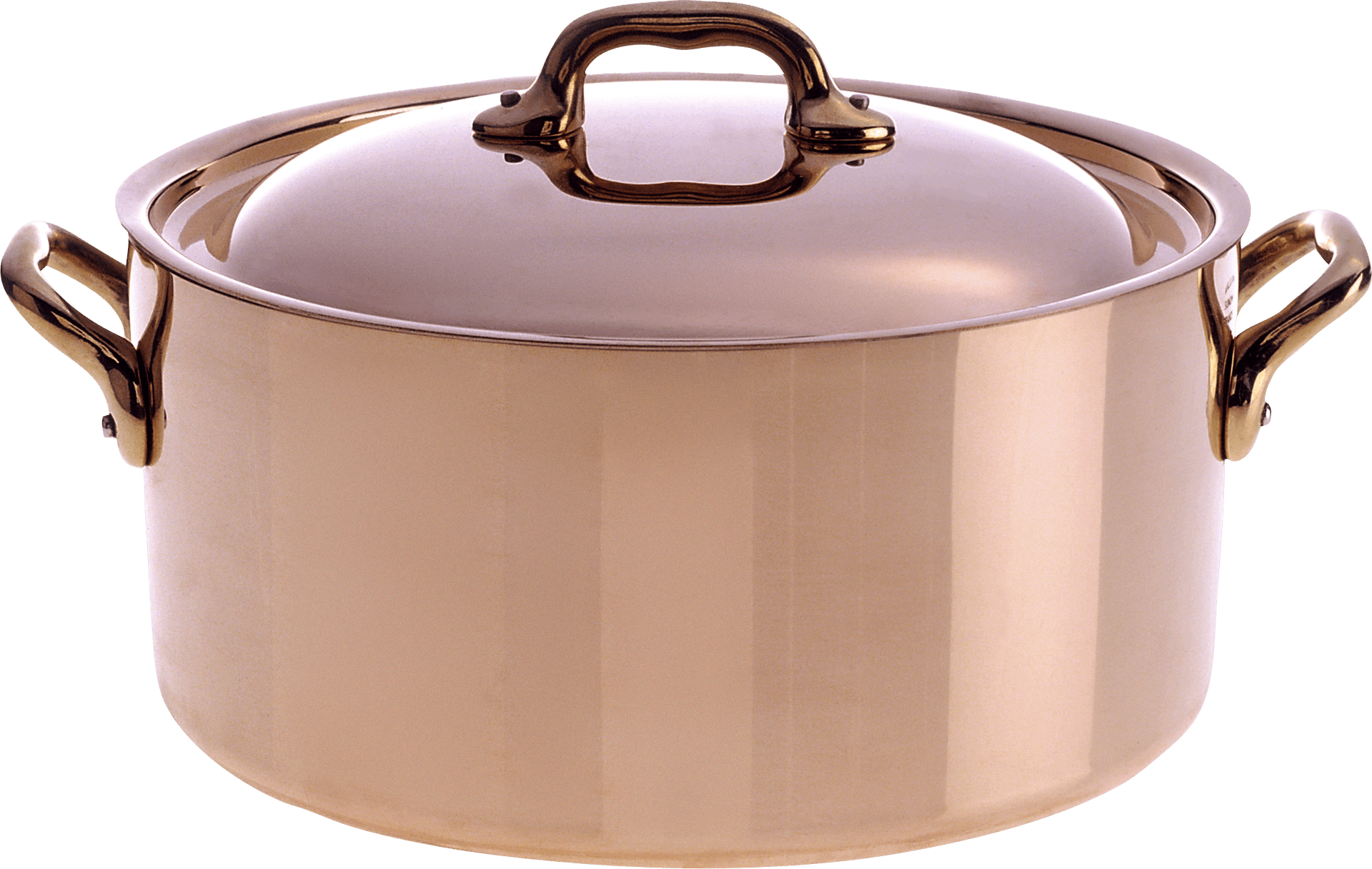 Copper Cookware Pot PNG image