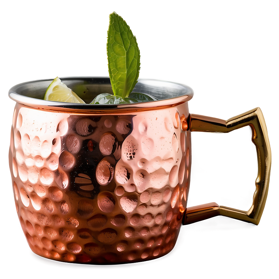 Copper Mug Moscow Mule Png 06282024 PNG image