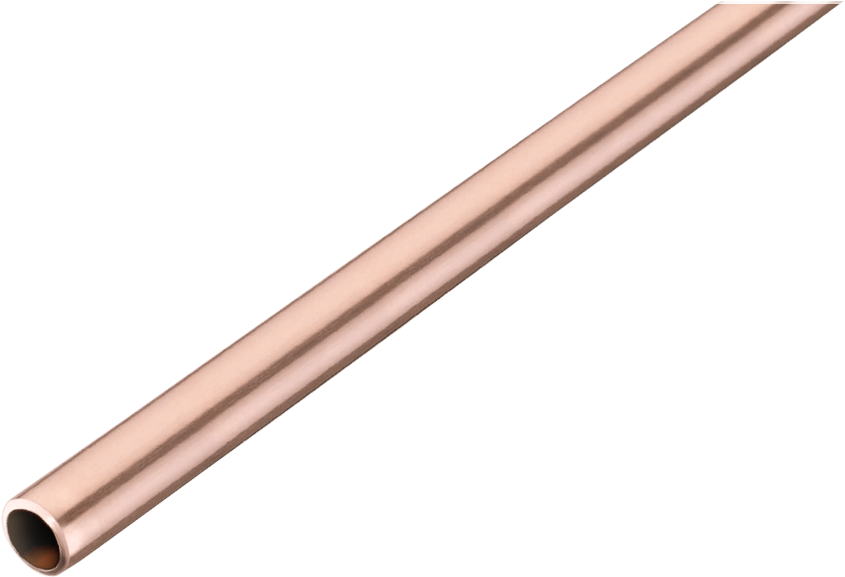 Copper Pipe Isolated PNG image