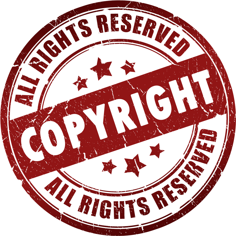 Copyright Reserved Stamp PNG image