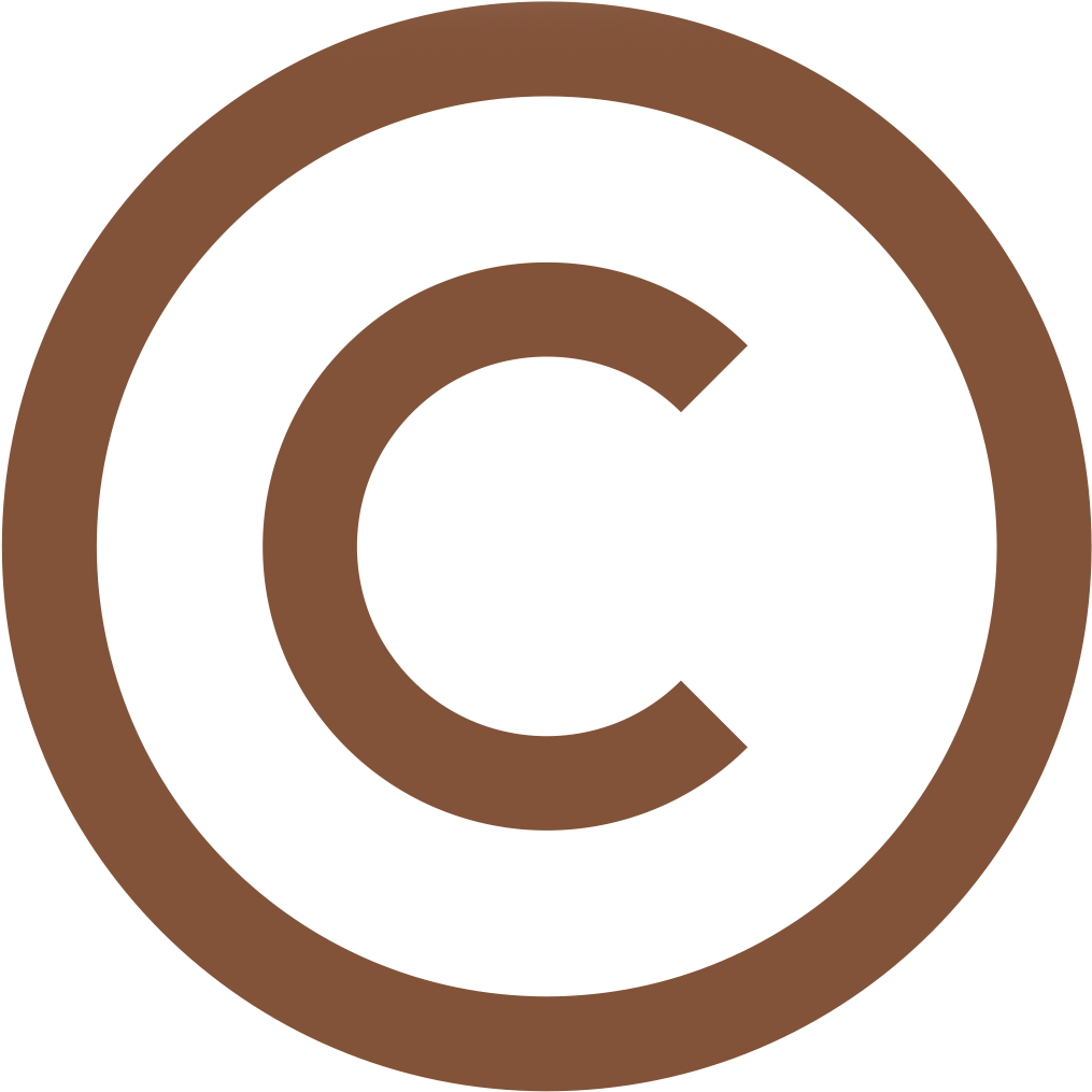 Copyright Symbol Blue Background PNG image