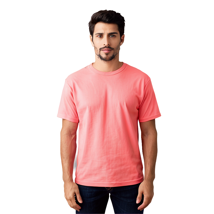 Coral Blank Shirt Png Iju65 PNG image