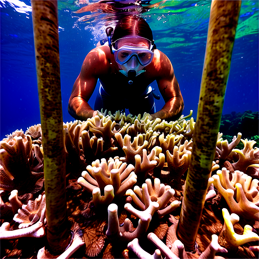 Coral Nursery Restoration Png 05242024 PNG image