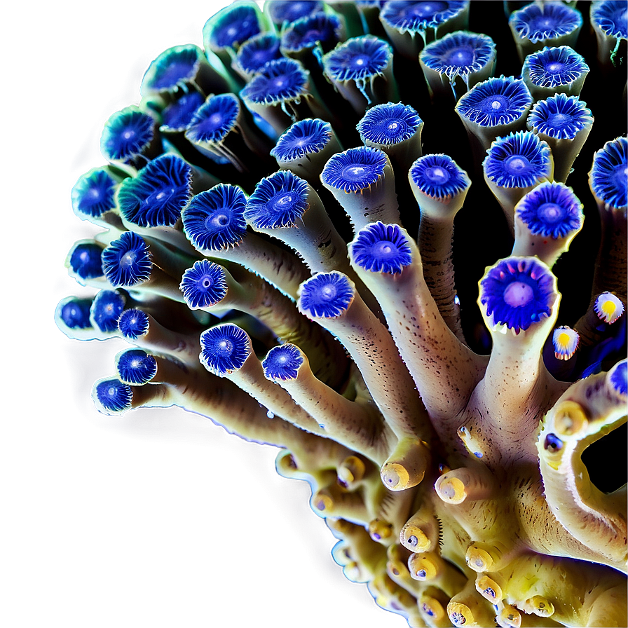 Coral Polyps Magnified Png 12 PNG image