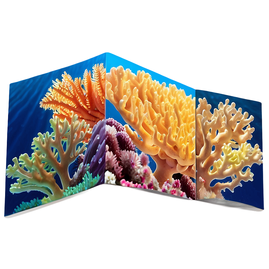 Coral Reef Educational Chart Png 05242024 PNG image