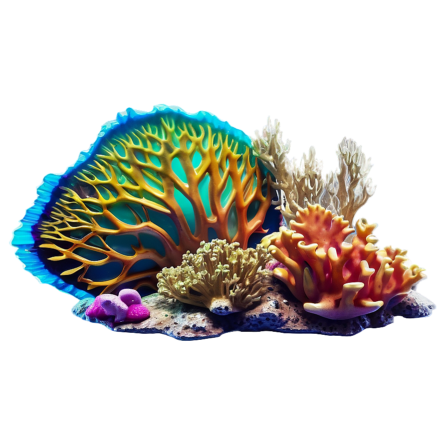 Coral Reef Scene Png 45 PNG image