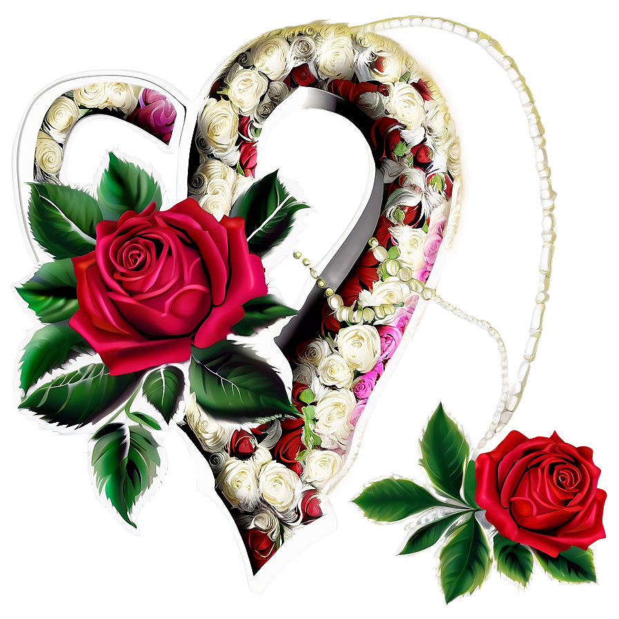 Corazon And Roses Png 05232024 PNG image