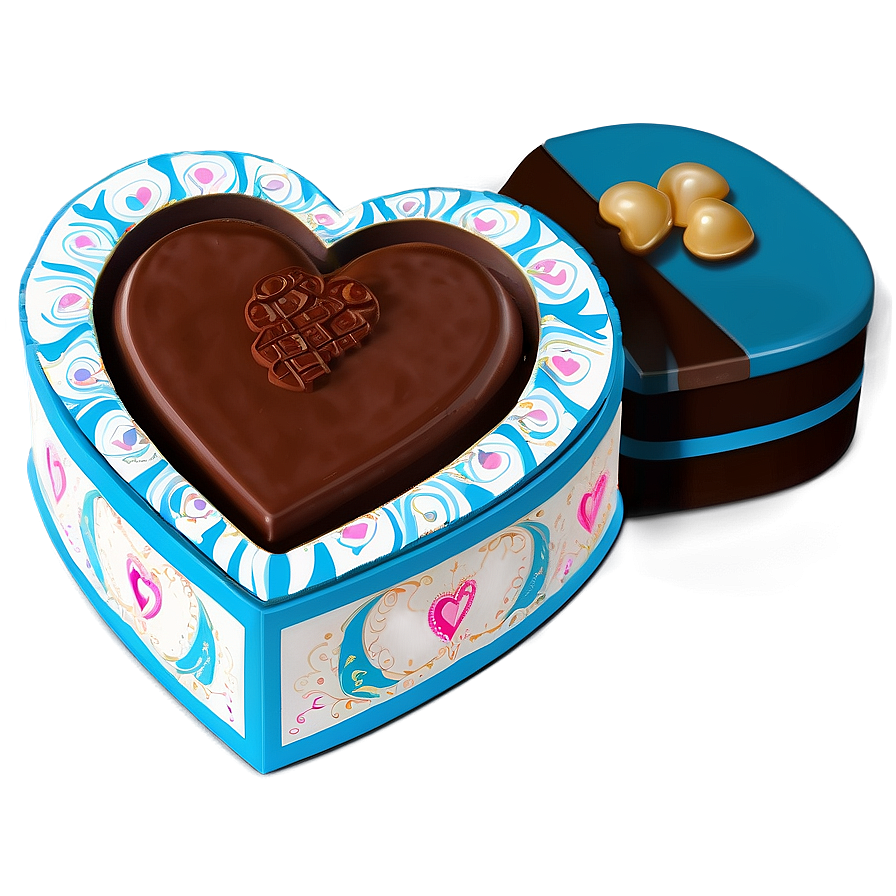 Corazon Chocolate Box Png 05232024 PNG image
