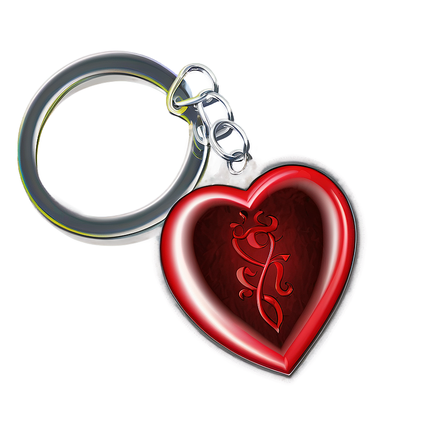 Corazon Keychain Design Png Cgx PNG image