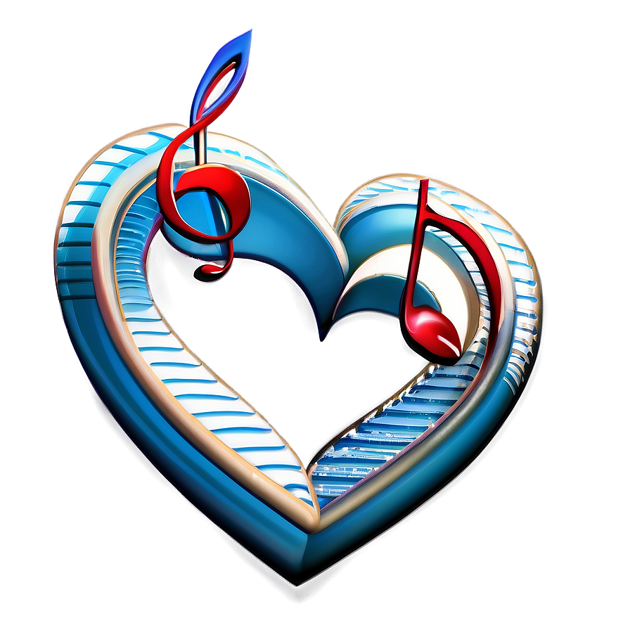 Corazon Music Note Png 05232024 PNG image