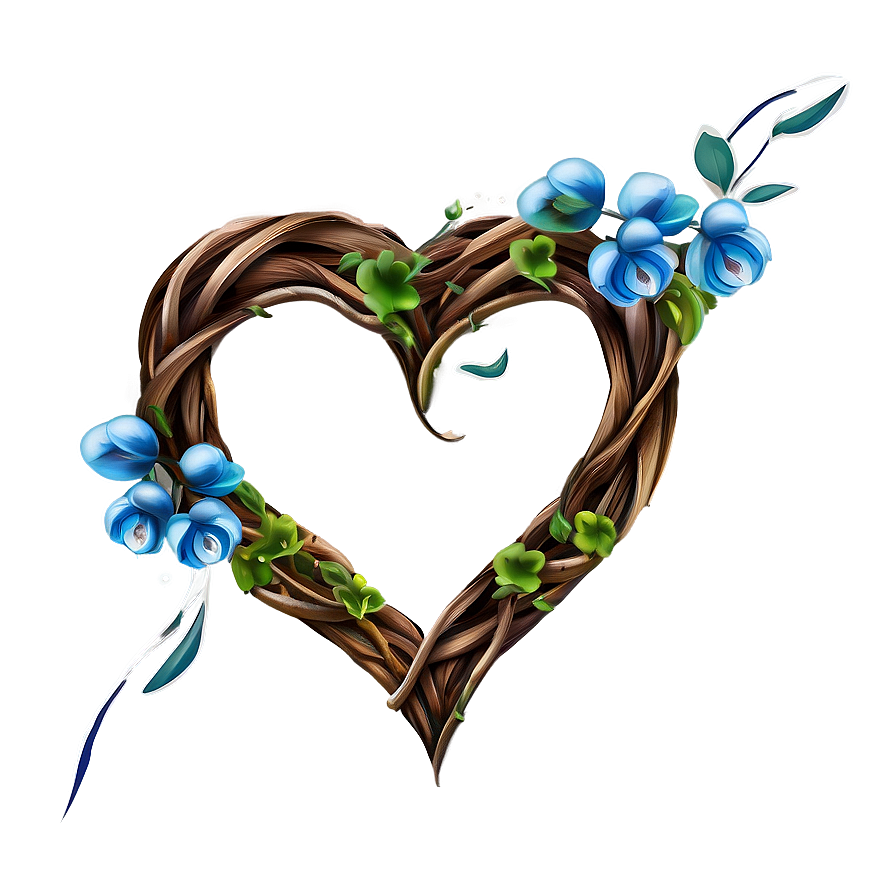 Corazon Vine Frame Png 05232024 PNG image