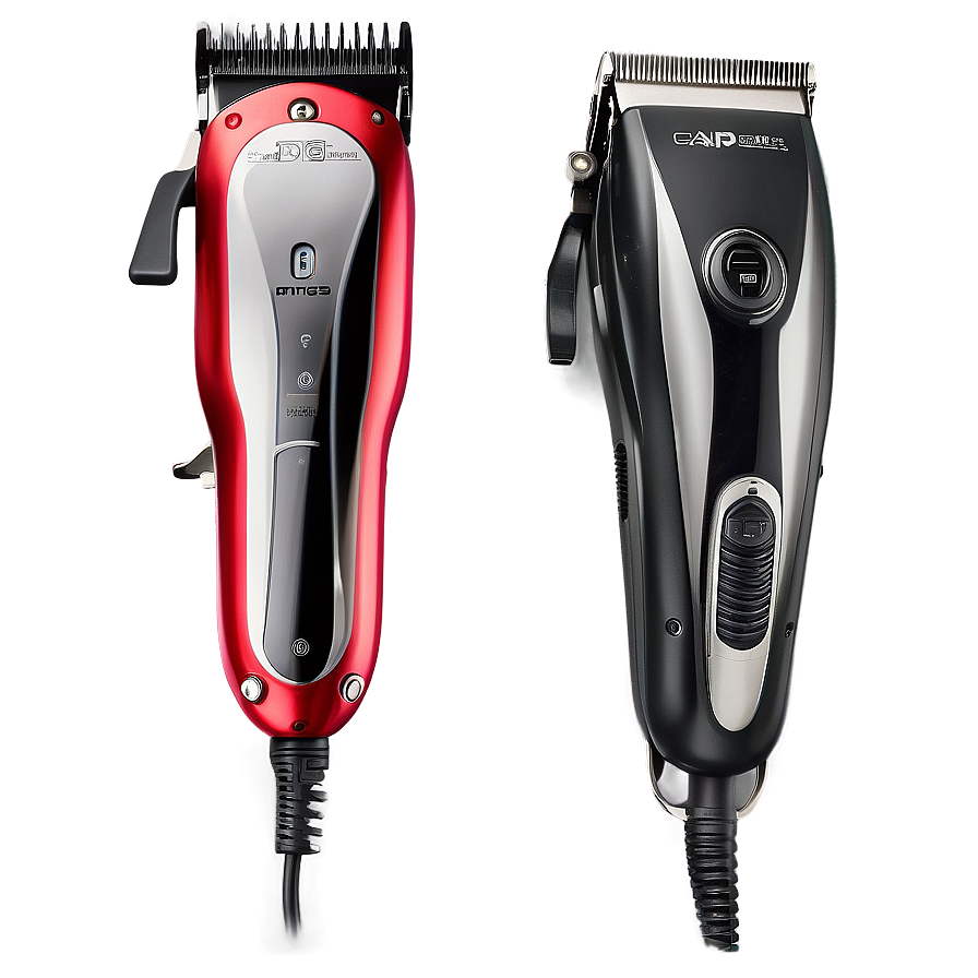 Corded And Cordless Barber Clippers Png 06272024 PNG image